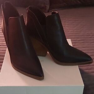 Vince Camuto Black Ankle Boots